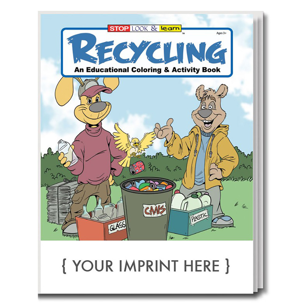 Activity Books For Kids | FSC Certified | USA Made | Recycling Theme ...